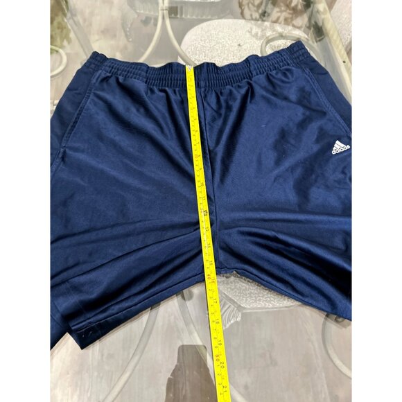 Adidas Mens Navy Blue Athletic Shorts Size L - Picture 4 of 6